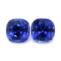 2.93&nbsp;Ct.Tw.Total Carat Weight Blue Sapphire Pair from Ceylon (Sri Lanka) Video