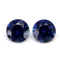 0.82&nbsp;Ct.Tw.Total Carat Weight Blue Sapphire Pair from Ceylon (Sri Lanka) Video