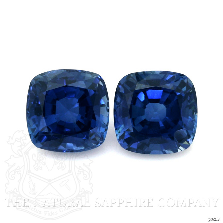 4.29 Ct.Tw. Blue Sapphire Pair from Ceylon (Sri Lanka)