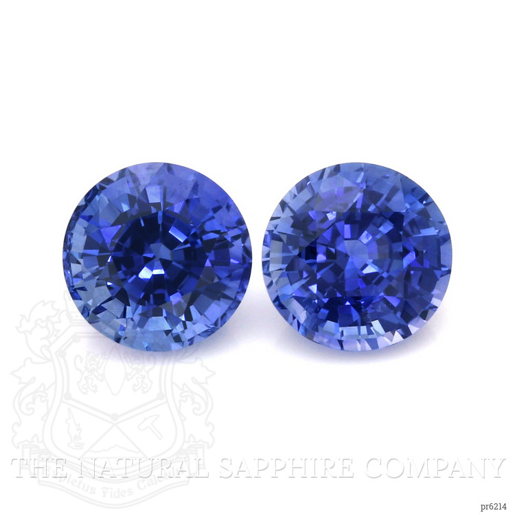 8.78 Ct.Tw. Blue Sapphire Pair from Ceylon (Sri Lanka)