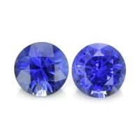 0.93&nbsp;Ct.Tw.Total Carat Weight Blue Sapphire Pair from Ceylon (Sri Lanka) Video