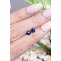 0.93&nbsp;Ct.Tw.Total Carat Weight Blue Sapphire Pair from Ceylon (Sri Lanka) Life Style