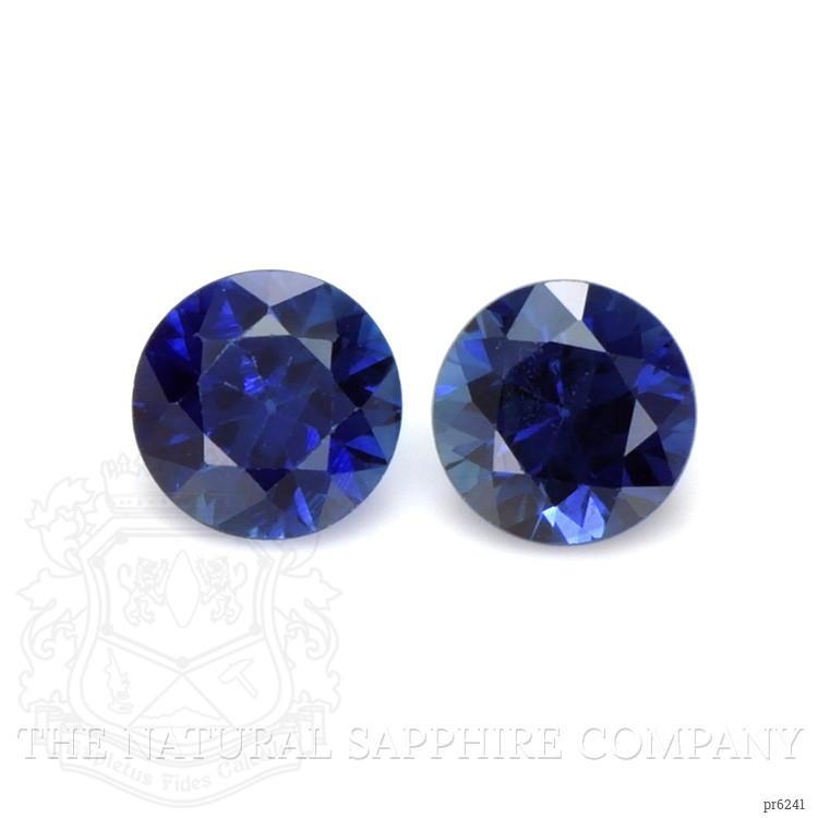 1.01 Ct.Tw. Blue Sapphire Pair from Ceylon (Sri Lanka)