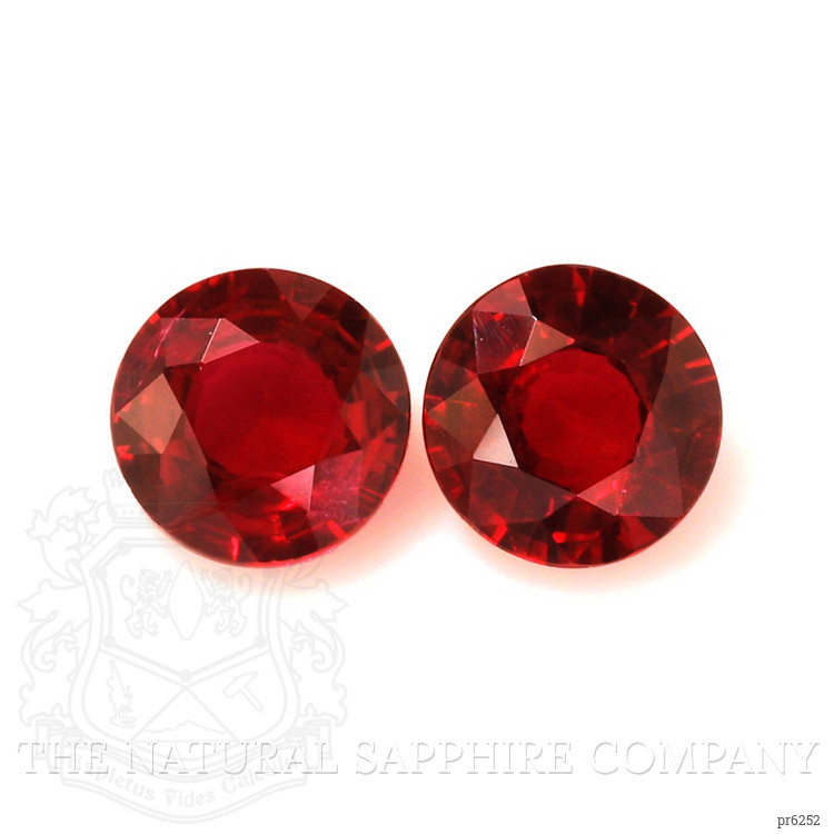 2.70 Ct.Tw. Ruby Pair from Mozambique
