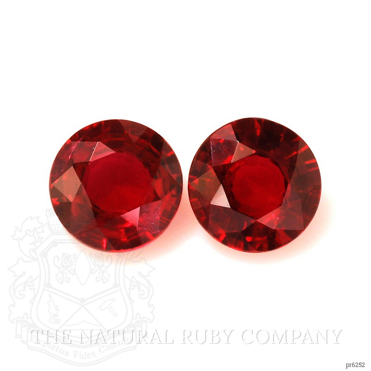 2.70 Ct.Tw. Ruby Pair from Mozambique