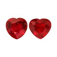 8.36&nbsp;Ct.Tw.Total Carat Weight Ruby Pair from Burma (Myanmar) Video