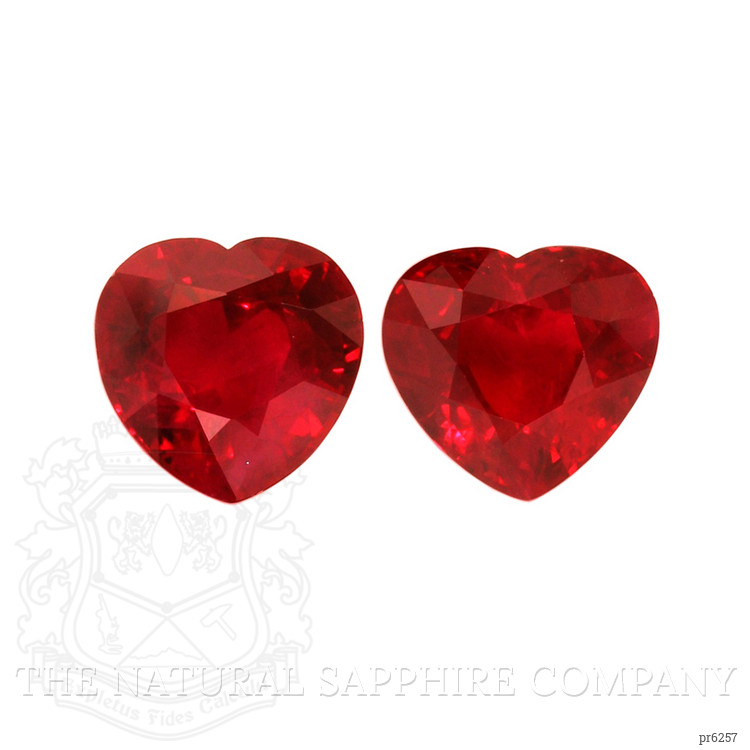 8.36 Ct.Tw. Ruby Pair from Burma (Myanmar)