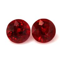 2.51&nbsp;Ct.Tw.Total Carat Weight Ruby Pair from Burma (Myanmar) Video