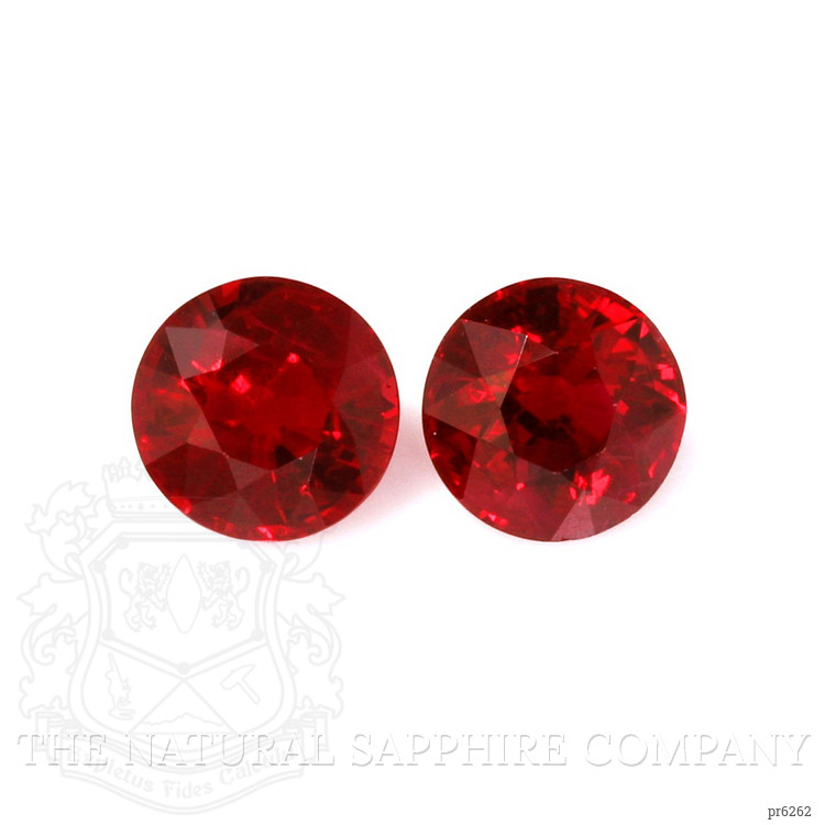 1.98 Ct.Tw. Ruby Pair from Burma (Myanmar)