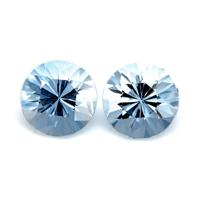 1.52 Ct.Tw.Total Carat Weight Aquamarine Pair from Brazil Video