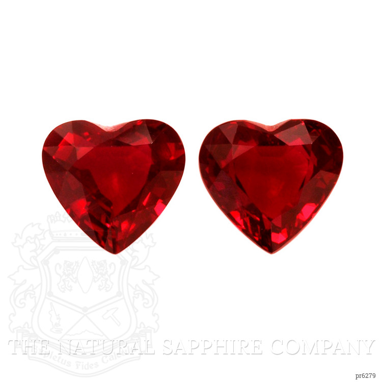 4.41 Ct.Tw. Ruby Pair from Mozambique