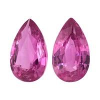 3.77&nbsp;Ct.Tw.Total Carat Weight Pink Sapphire Pair from Ceylon (Sri Lanka) Video