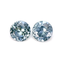 1.19 Ct.Tw.Total Carat Weight Sapphire Pair from Montana Video