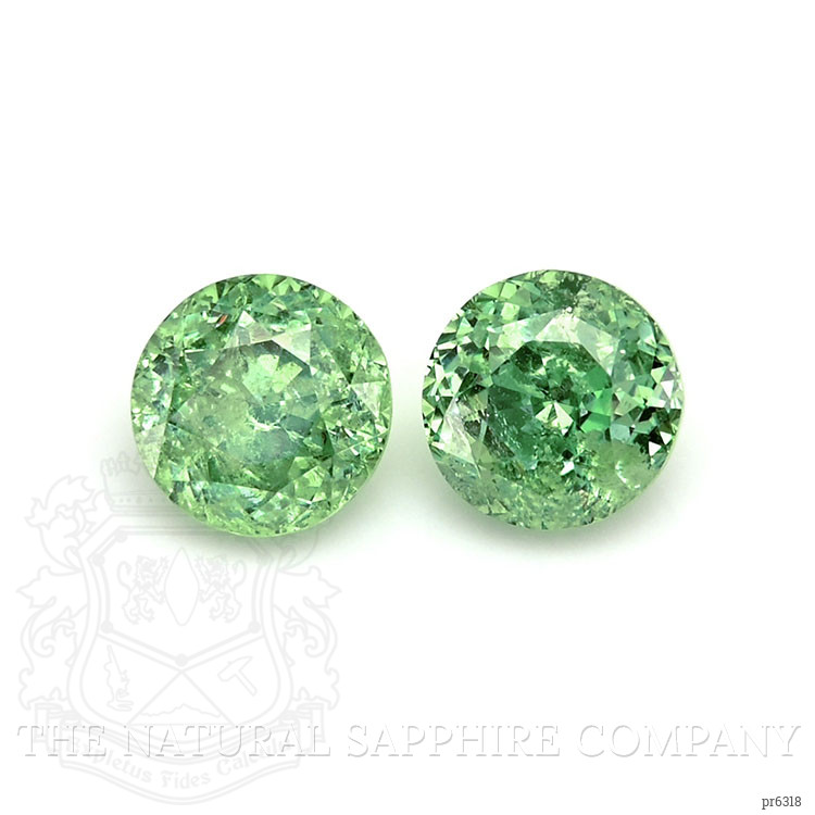 1.76 Ct.Tw. Demantoid Garnet Pair from Madagascar