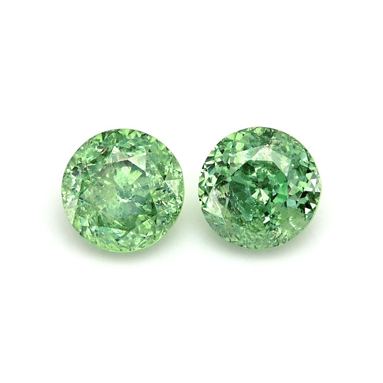 1.76 Ct.Tw. Demantoid Garnet Pair from Madagascar
