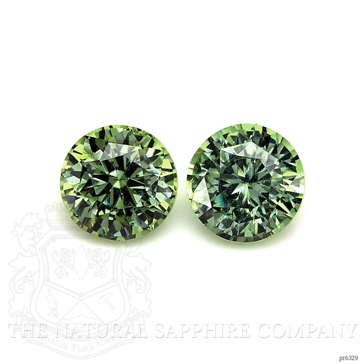 1.35 Ct.Tw. Demantoid Garnet Pair from Madagascar