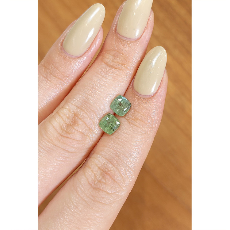 2.76 Ct.Tw. Demantoid Garnet Pair from Madagascar