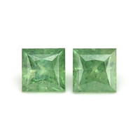 2.55 Ct.Tw.Total Carat Weight Demantoid Garnet Pair from Madagascar Video