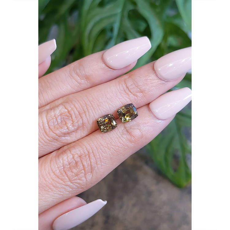 3.27 Ct.Tw. Andradite Garnet Pair from Madagascar