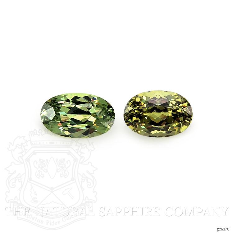 0.80 Ct.Tw. Demantoid Garnet Pair from Madagascar