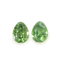 2.20 Ct.Tw.Total Carat Weight Demantoid Garnet Pair from Madagascar Video