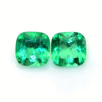 1.85 Ct.Tw.Total Carat Weight Emerald Pair from Colombia Video