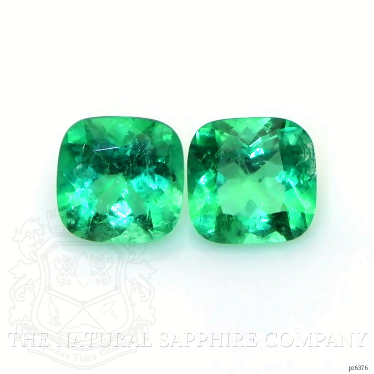 1.85 Ct.Tw. Emerald Pair from Colombia