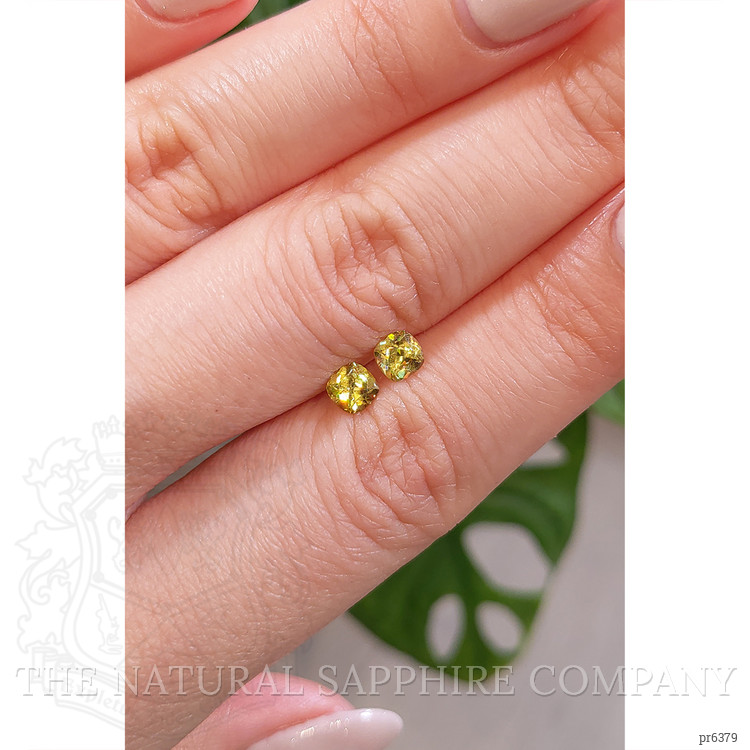 0.93 Ct.Tw. Sphene (Titanite) Pair from Madagascar