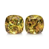 1.02 Ct.Tw.Total Carat Weight Sphene (Titanite) Pair from Madagascar Video