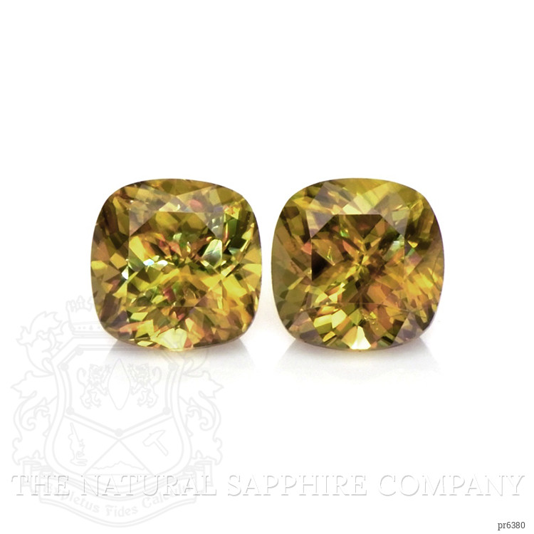 1.02 Ct.Tw. Sphene (Titanite) Pair from Madagascar