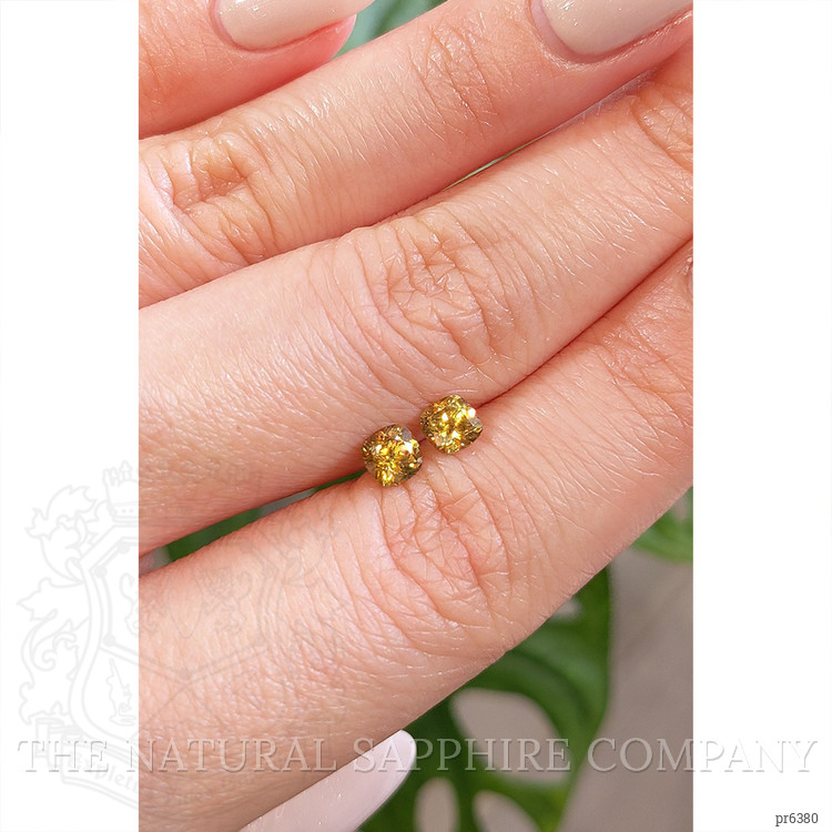 1.02 Ct.Tw. Sphene (Titanite) Pair from Madagascar