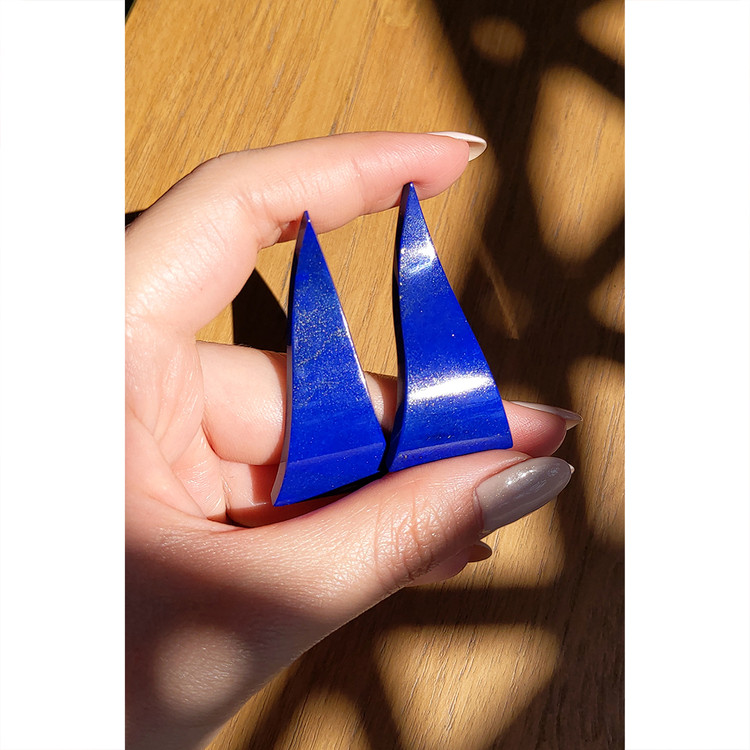 53.30 Ct.Tw. Lapis Pair from Afghanistan