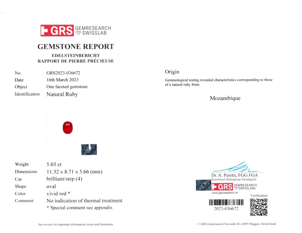 10.04 Ct.Tw. Ruby Pair from Mozambique