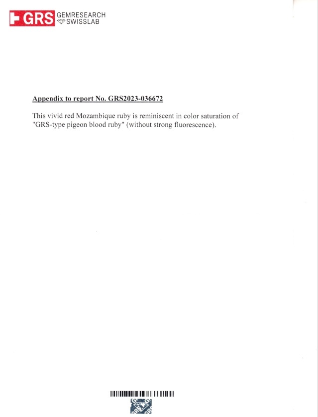 10.04 Ct.Tw. Ruby Pair from Mozambique