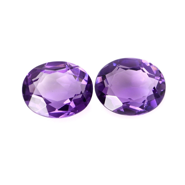 8.14 Ct.Tw. Amethyst Pair from Brazil
