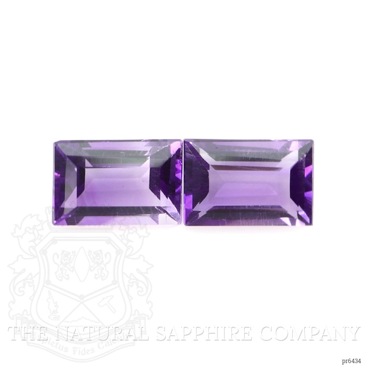 1.06 Ct.Tw. Amethyst Pair from Brazil