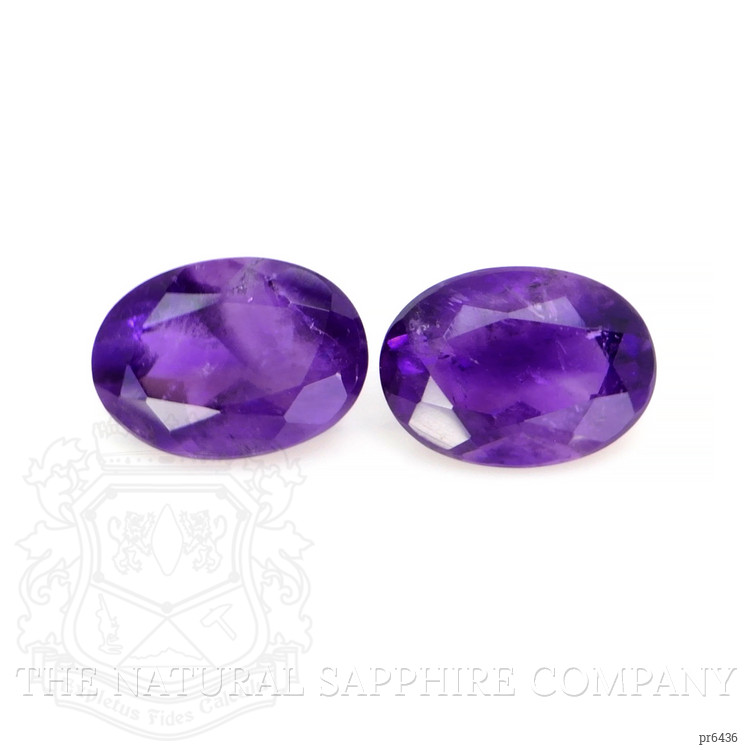 1.62 Ct.Tw. Amethyst Pair from Brazil