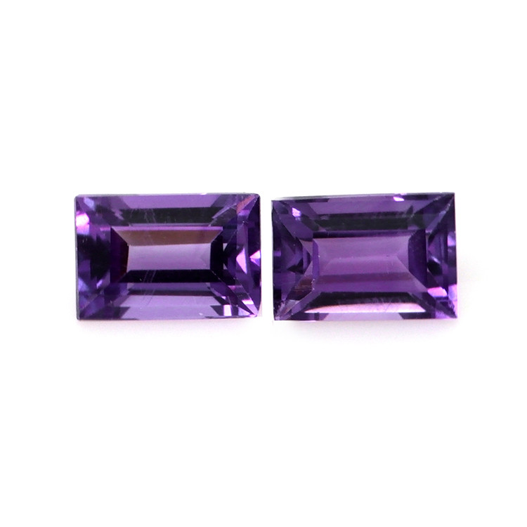 1.11 Ct.Tw. Amethyst Pair from Brazil