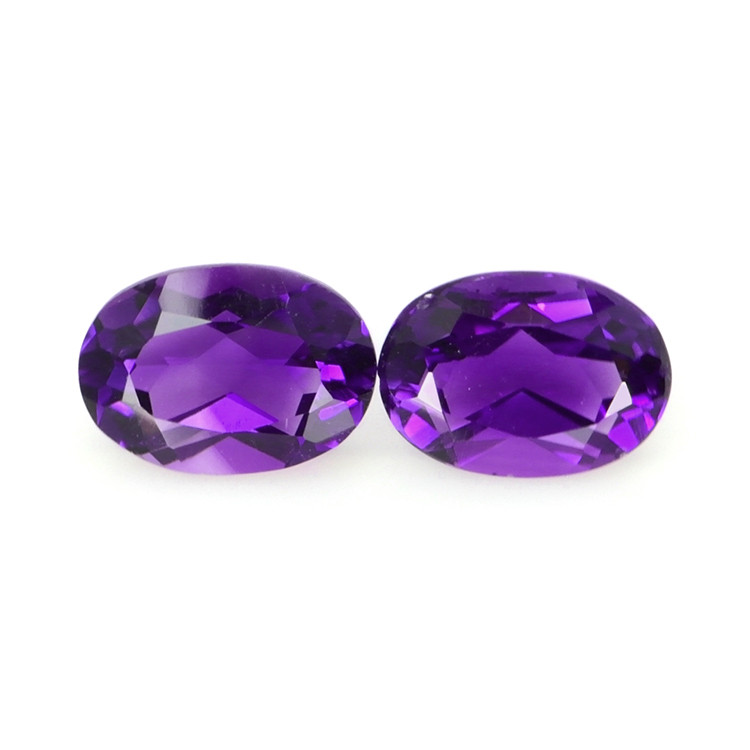 1.52 Ct.Tw. Amethyst Pair from Brazil