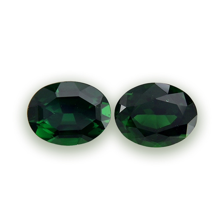 3.38 Ct.Tw. Chrome Tourmaline Pair from Mozambique