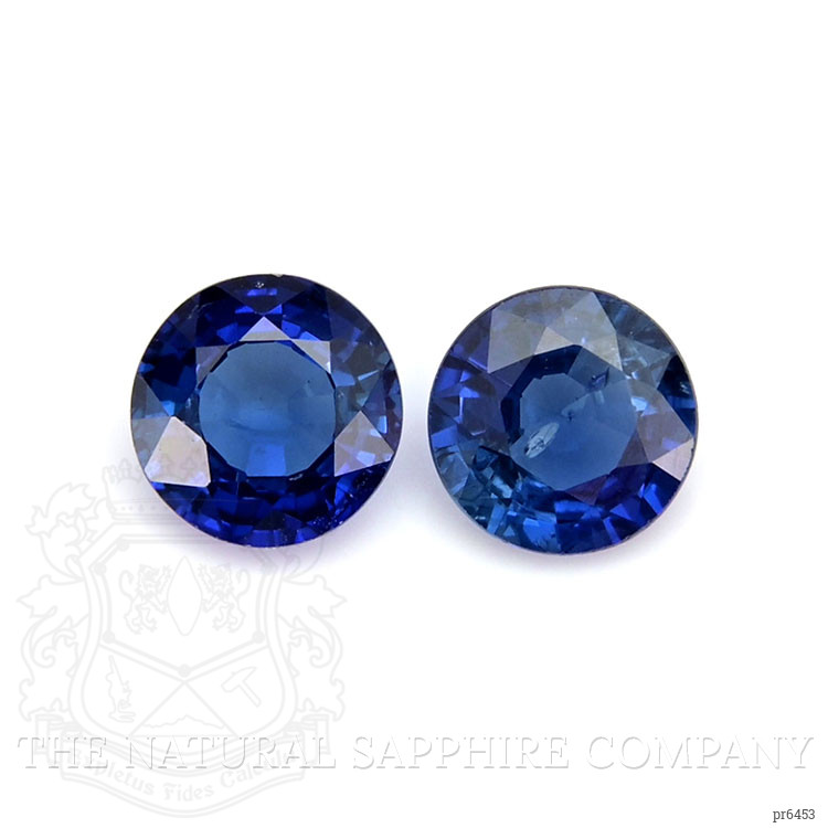 1.23 Ct.Tw. Blue Sapphire Pair from Ceylon (Sri Lanka)