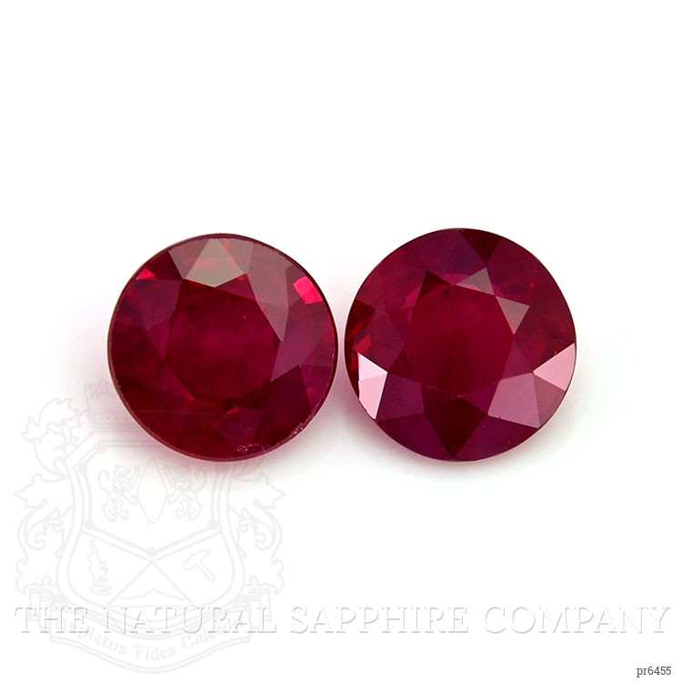 1.74 Ct.Tw. Ruby Pair from Mozambique