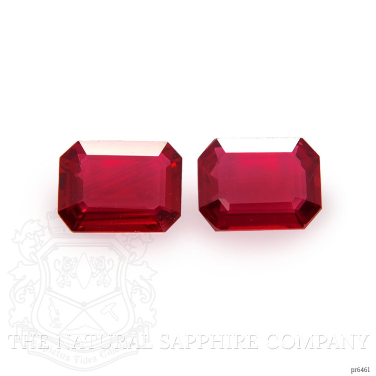 2.05 Ct.Tw. Ruby Pair from Mozambique