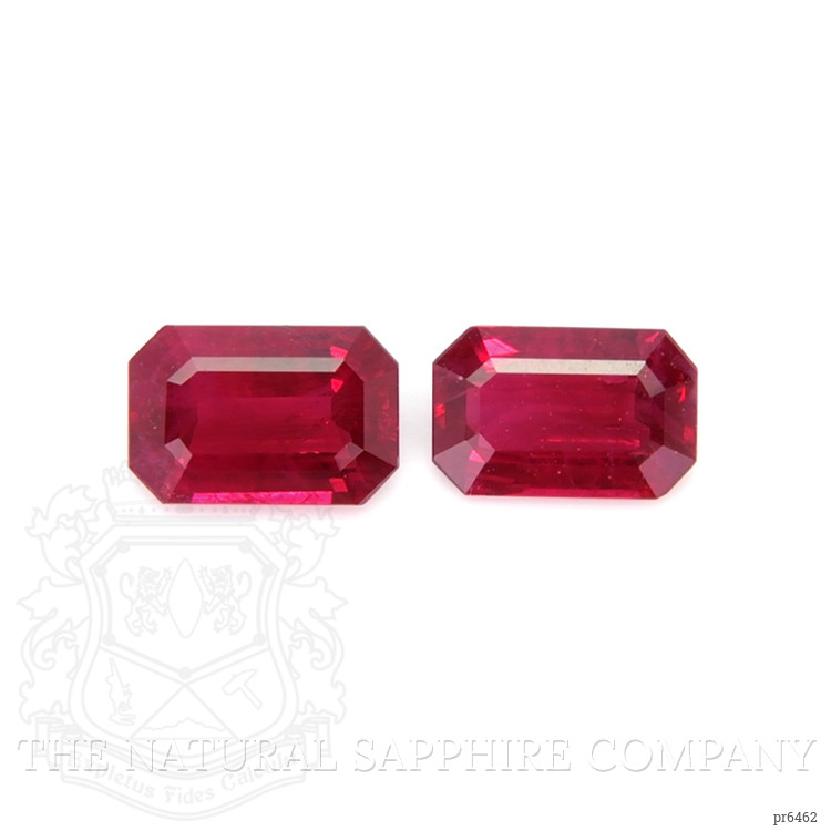 1.13 Ct.Tw. Ruby Pair from Mozambique