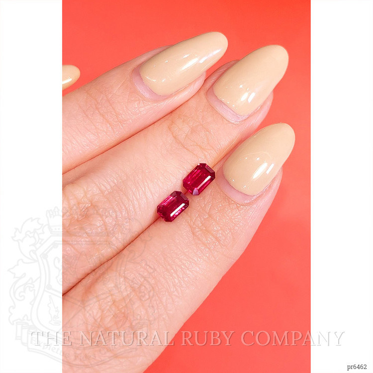 1.13 Ct.Tw. Ruby Pair from Mozambique