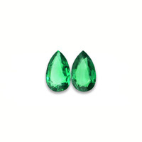 9.30 Ct.Tw.Total Carat Weight Emerald Pair from Zambia Video