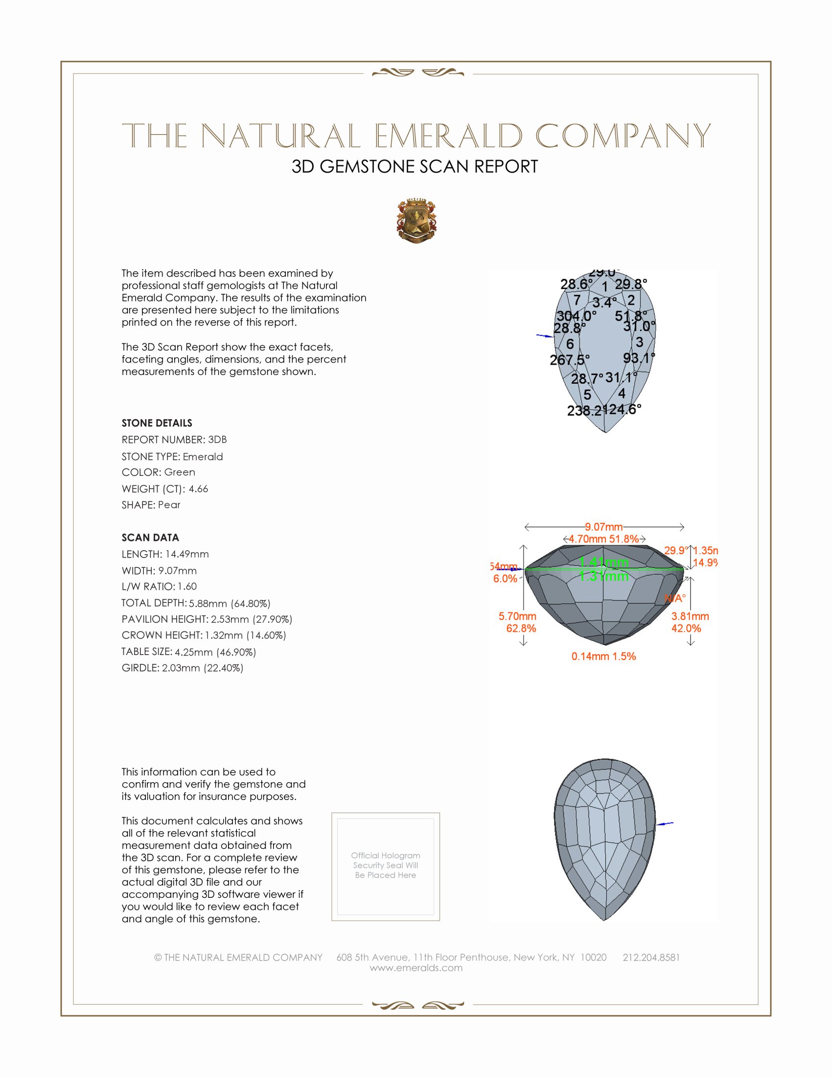 9.30 Ct.Tw. Emerald Pair from Zambia