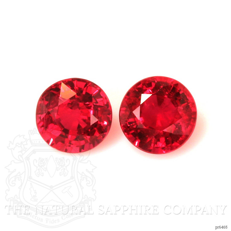 2.25 Ct.Tw. Ruby Pair from Mozambique
