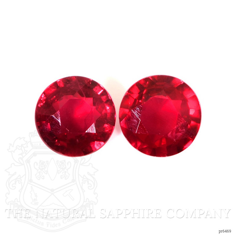 2.12 Ct.Tw. Ruby Pair from Mozambique