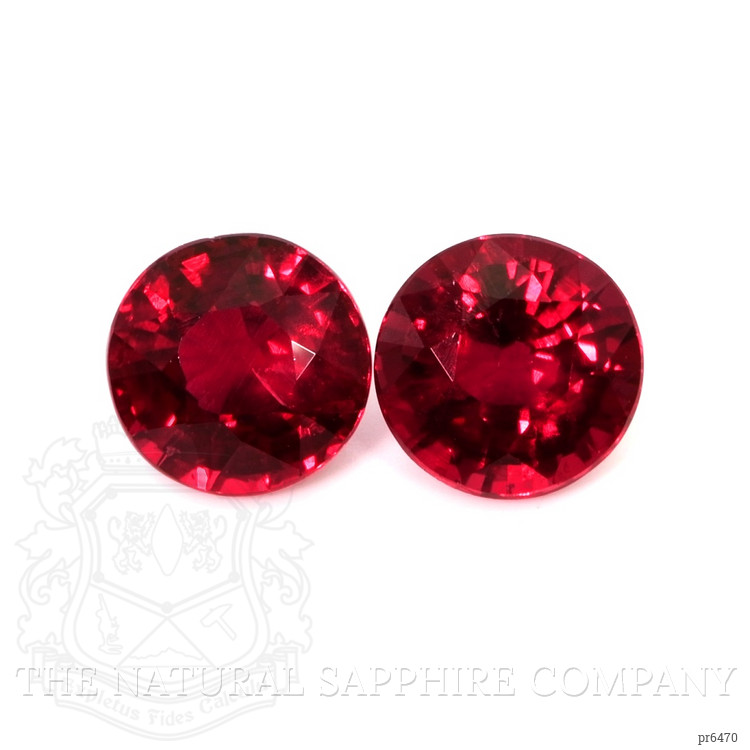 2.30 Ct.Tw. Ruby Pair from Mozambique
